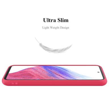 Skal Samsung Galaxy A53 5G Fodral Case (Röd)