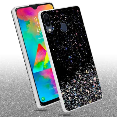 Samsung Galaxy M20 Skal Fodral Case (Svart)
