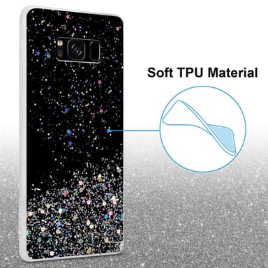 Samsung Galaxy S8 Skal Fodral Case (Svart)