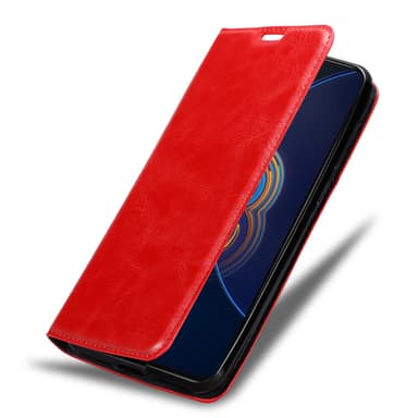 Asus ZenFone 8 FLIP Skal Fodral Case (Röd)