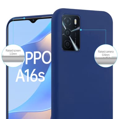 Skal Oppo A16s / A54s Fodral Case (Blå)