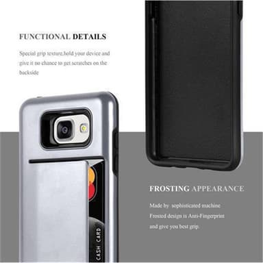 Samsung Galaxy A5 2016 Skal Fodral Case (Silver)