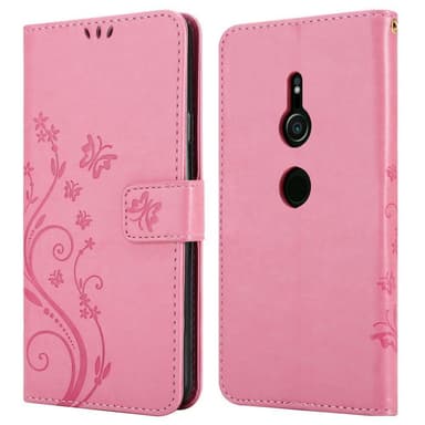 Sony Xperia XZ2 Plånboksfodral Skal (Rosa)