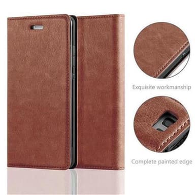 Huawei P8 LITE 2015 Skal Fodral Case (Brun)
