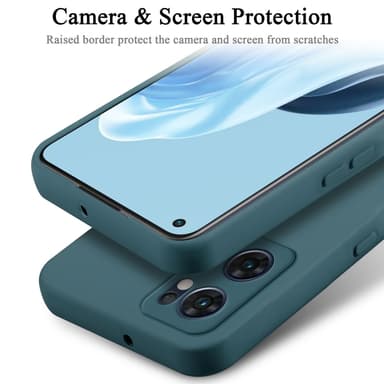 OPPO Find X5 Lite Skal Fodral Case (Grön)