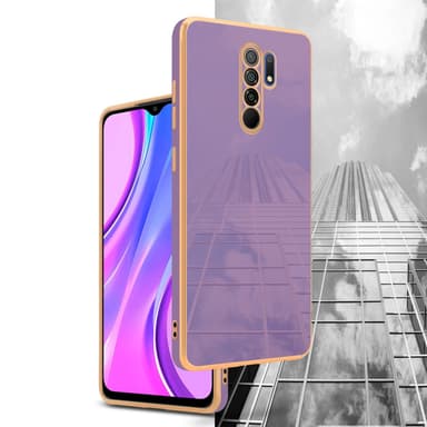 Xiaomi RedMi 9 Skal Fodral Case (Lila)