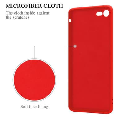 Skal iPhone 7 / 7S / 8 / SE 2020 Fodral Case (Röd)