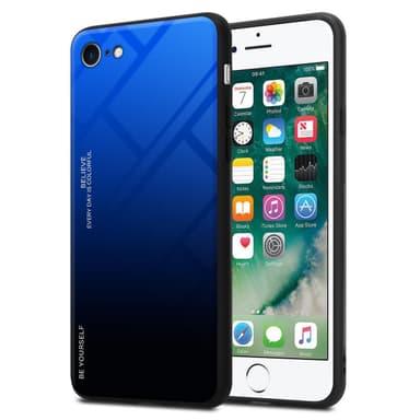 iPhone 7 / 7S / 8 / SE 2020 Skal Fodral Case (Svart)