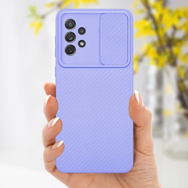 Skal Samsung Galaxy A72 4G / 5G Fodral Case (Lila)
