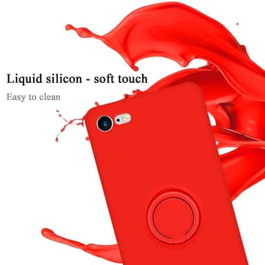 Skal iPhone 7 / 7S / 8 / SE 2020 Fodral Case (Röd)