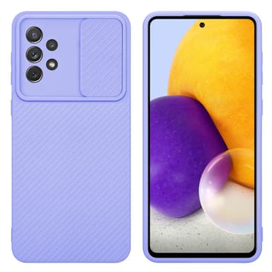 Skal Samsung Galaxy A72 4G / 5G Fodral Case (Lila)