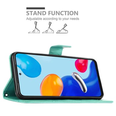 Xiaomi Mi 10 LITE Plånboksfodral Skal (Turkos)