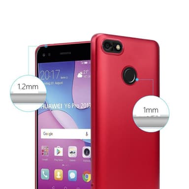 Skal Huawei Y6 PRO 2017 Fodral Case (Röd)