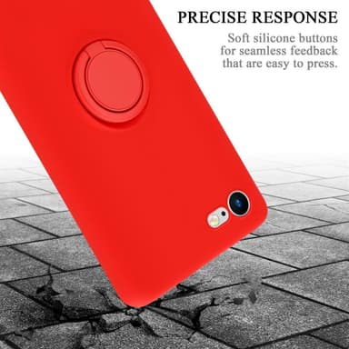 Skal iPhone 7 / 7S / 8 / SE 2020 Fodral Case (Röd)