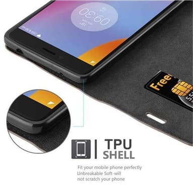 Lenovo K6 NOTE Skal Fodral Case (Brun)