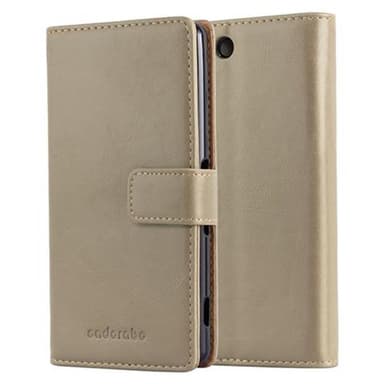 Sony Xperia M5 Plånboksfodral Skal (Brun)
