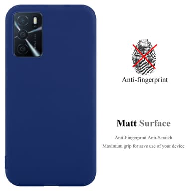 Skal Oppo A16s / A54s Fodral Case (Blå)