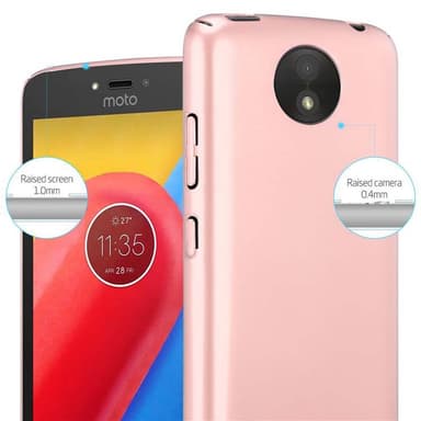 Motorola MOTO C PLUS Skal Fodral Case (Rosa)