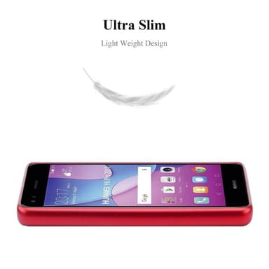 Skal Huawei Y6 PRO 2017 Fodral Case (Röd)