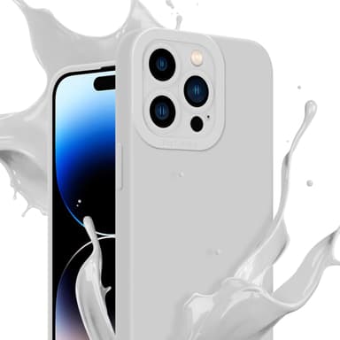 iPhone 14 PRO Skal Fodral Case (Vit)