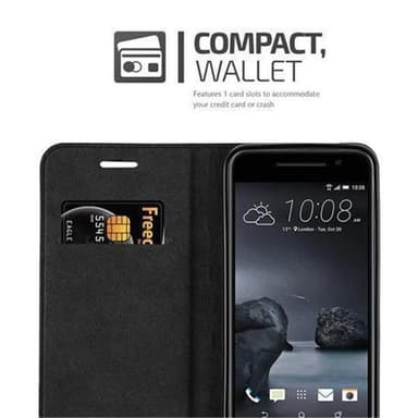 HTC ONE A9 Skal Fodral Case (Svart)