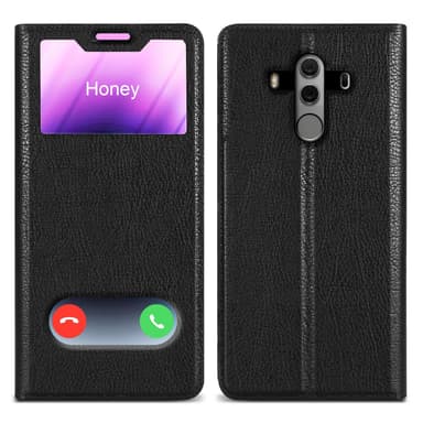 Huawei MATE 10 PRO Plånboksfodral Skal (Svart)