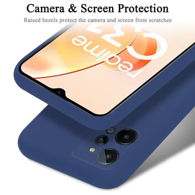 Realme C31 Skal Fodral Case (Blå)