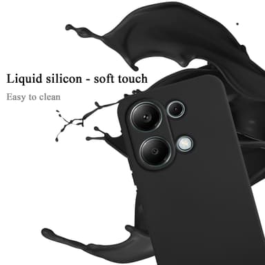 Redmi Note 13 pro 4G Skal Fodral Case (Svart)