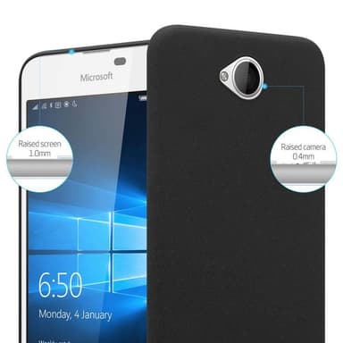 Nokia Lumia 650 Skal Fodral Case (Svart)