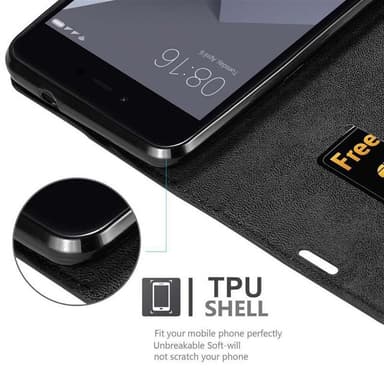 Xiaomi RedMi NOTE 5A Skal Fodral Case (Svart)