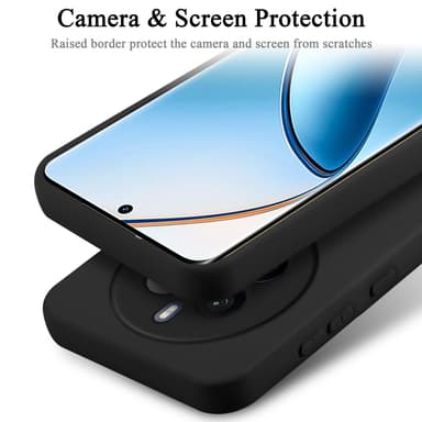 Realme 12 Pro Skal Fodral Case (Svart)