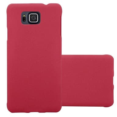Samsung Galaxy ALPHA Skal Fodral Case (Röd)