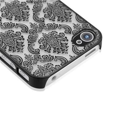 iPhone 4 / 4S Skal Fodral Case (Svart)