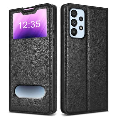 Samsung Galaxy A33 5G Plånboksfodral Skal (Svart)