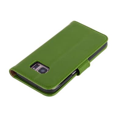 Samsung Galaxy S7 Plånboksfodral Skal (Grön)