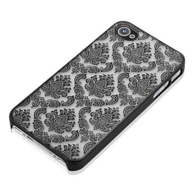iPhone 4 / 4S Skal Fodral Case (Svart)