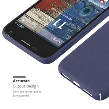Motorola MOTO G2 Skal Fodral Case (Blå)