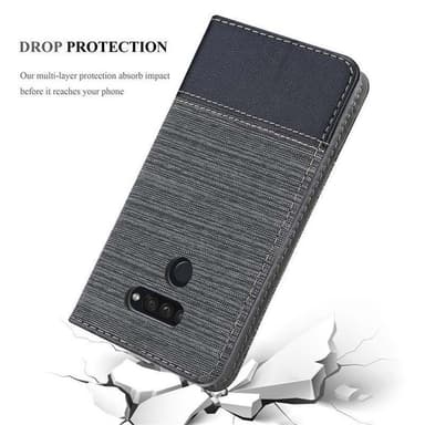 LG K50S Plånboksfodral Skal (Grå)