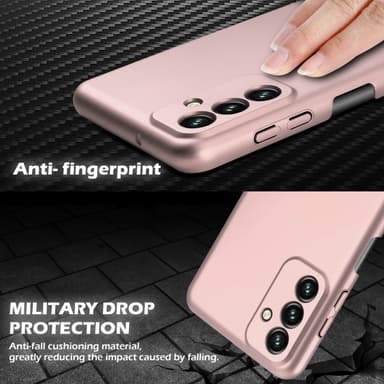 Samsung Galaxy A13 5G Skal Fodral Case (Rosa)