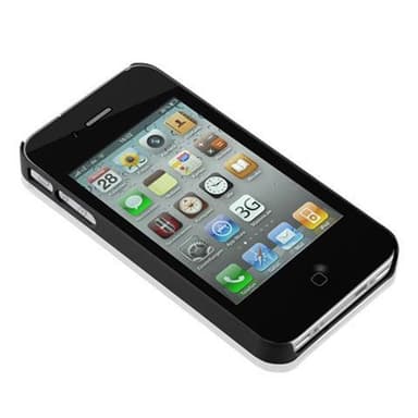 iPhone 4 / 4S Skal Fodral Case (Svart)