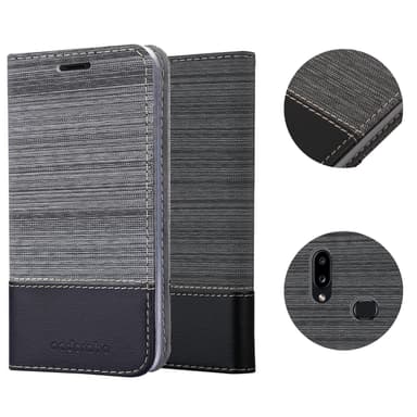 Samsung Galaxy A10s / M01s Plånboksfodral Skal (Grå)