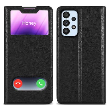 Samsung Galaxy A33 5G Plånboksfodral Skal (Svart)