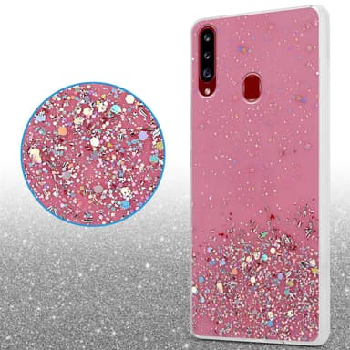 Samsung Galaxy A20s Skal Fodral Case (Rose)