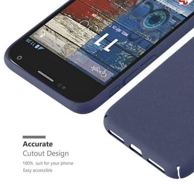 Motorola MOTO G2 Skal Fodral Case (Blå)