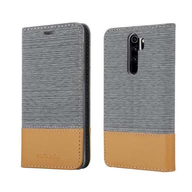 Xiaomi RedMi NOTE 8 PRO Plånboksfodral Skal (Grå)