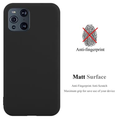 Skal Oppo FIND X3 PRO Fodral Case (Svart)