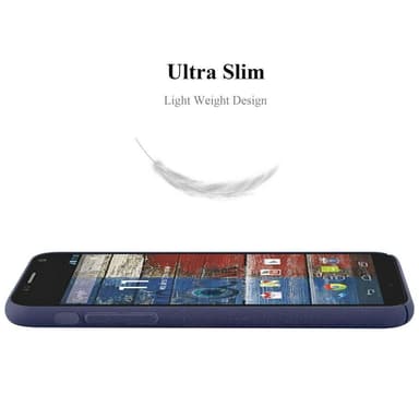 Motorola MOTO G2 Skal Fodral Case (Blå)
