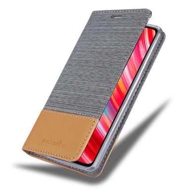 Xiaomi RedMi NOTE 8 PRO Plånboksfodral Skal (Grå)
