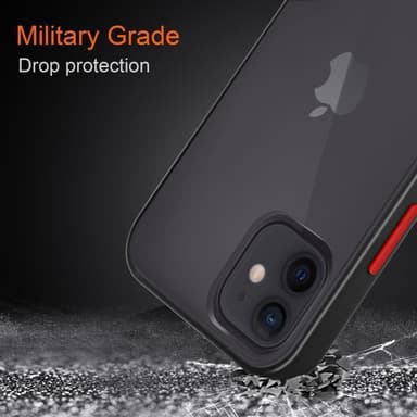 iPhone 12 MINI Skal Fodral Case (Transparent)