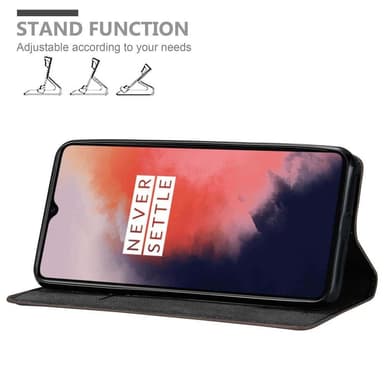 OnePlus 7T Skal Fodral Case (Brun)